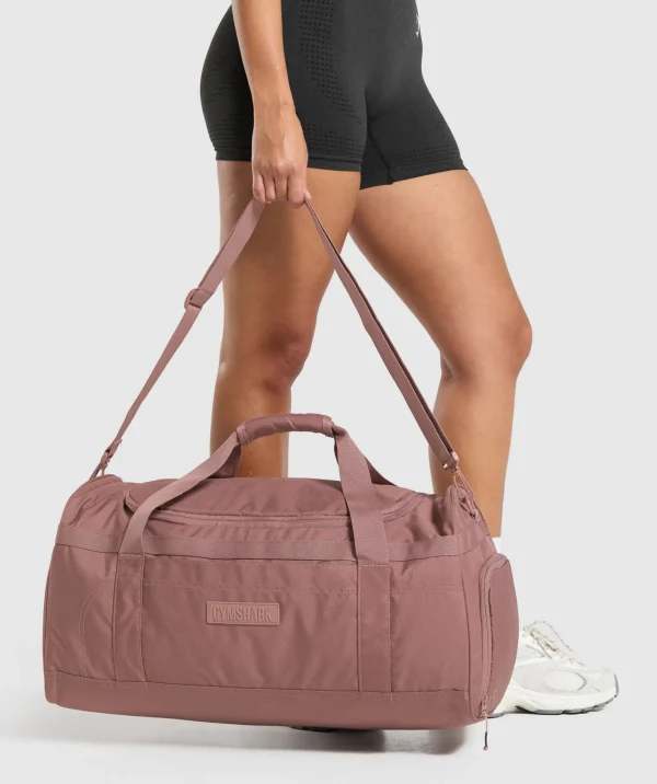 Online Gymshark Active Holdall Medium BrickBrown