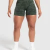 Fashion Gymshark Adapt Camo Seamless Shorts VictoryGreen/ForceGreen