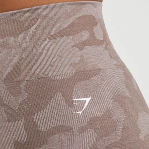 Fashion Gymshark Adapt Camo Seamless Shorts MochaMauve/StonePink