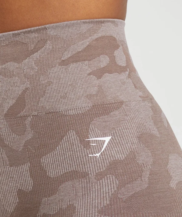 Fashion Gymshark Adapt Camo Seamless Shorts MochaMauve/StonePink