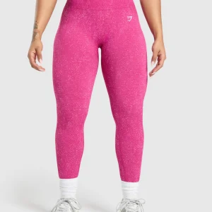 Online Gymshark Adapt Fleck Seamless Leggings WinningPink/SourPink