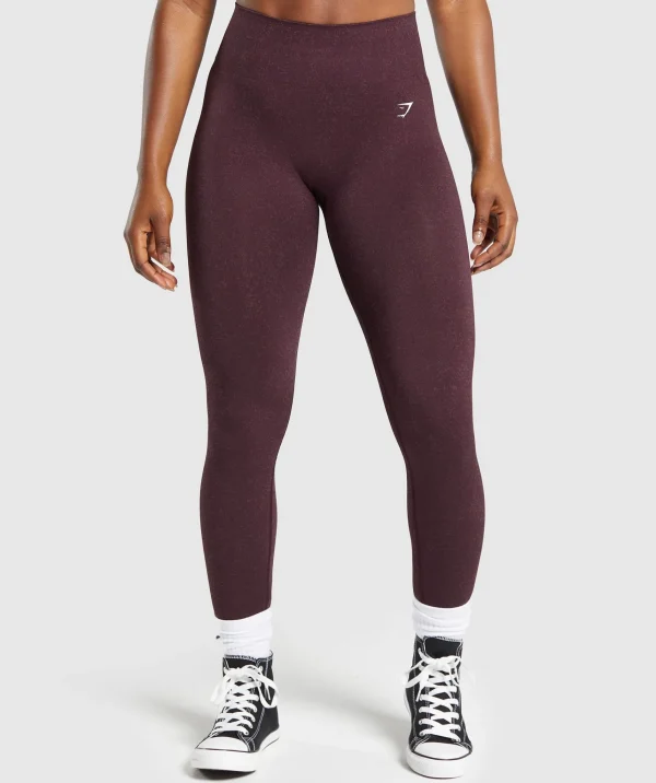 New Gymshark Adapt Fleck Seamless Leggings DepthPurple/SteelPurple