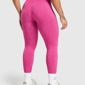 Online Gymshark Adapt Fleck Seamless Leggings WinningPink/SourPink