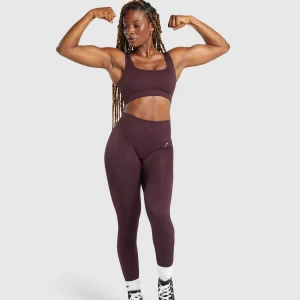 New Gymshark Adapt Fleck Seamless Leggings DepthPurple/SteelPurple