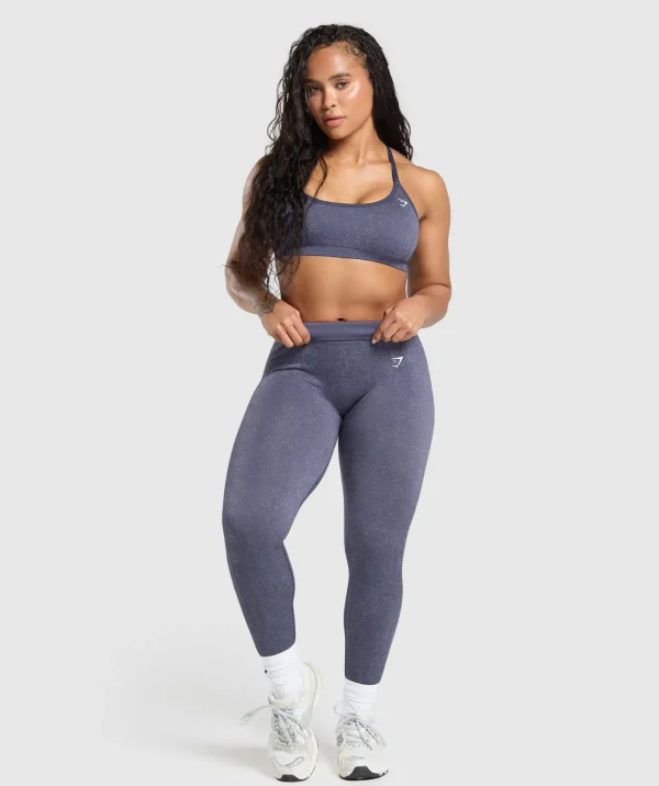 Clearance Gymshark Adapt Fleck Seamless Leggings WeightedPurple/MetalPurple