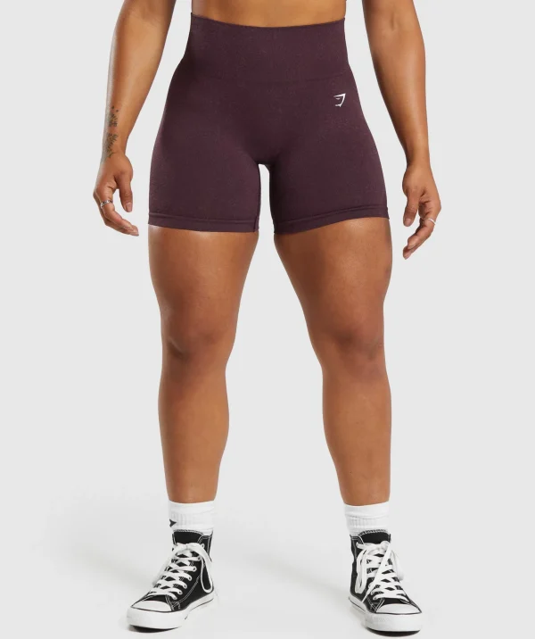 Outlet Gymshark Adapt Fleck Seamless Shorts DepthPurple/SteelPurple