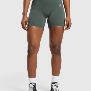 Sale Gymshark Adapt Fleck Seamless Shorts SlateTeal/CargoTeal