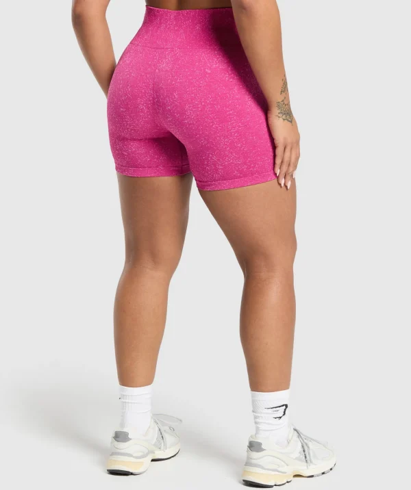 Hot Gymshark Adapt Fleck Seamless Shorts WinningPink/SourPink