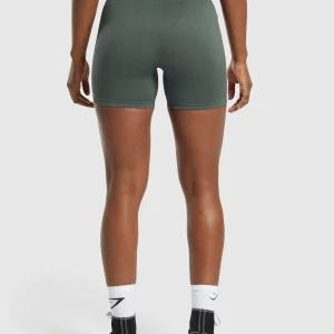 Sale Gymshark Adapt Fleck Seamless Shorts SlateTeal/CargoTeal