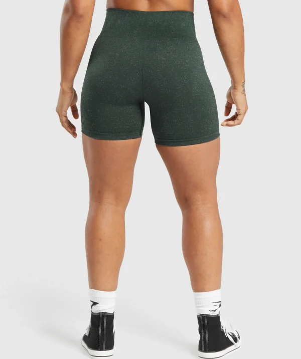 Hot Gymshark Adapt Fleck Seamless Shorts VictoryGreen/UnitGreen