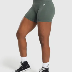 Sale Gymshark Adapt Fleck Seamless Shorts SlateTeal/CargoTeal