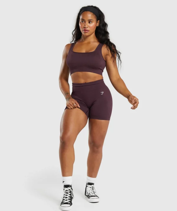 Outlet Gymshark Adapt Fleck Seamless Shorts DepthPurple/SteelPurple