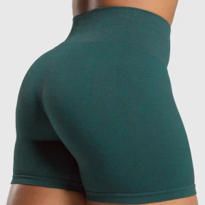 Clearance Gymshark Adapt Fleck Seamless Shorts DarkestTeal/FunctionalTeal