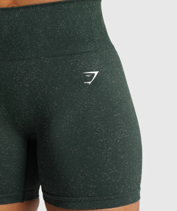 Hot Gymshark Adapt Fleck Seamless Shorts VictoryGreen/UnitGreen