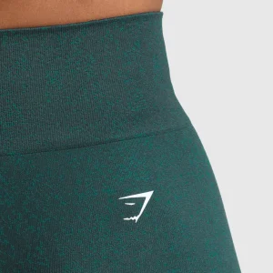 Clearance Gymshark Adapt Fleck Seamless Shorts DarkestTeal/FunctionalTeal