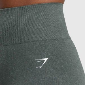 Sale Gymshark Adapt Fleck Seamless Shorts SlateTeal/CargoTeal