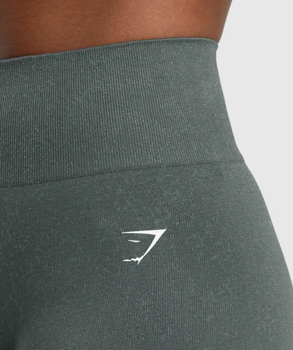 Sale Gymshark Adapt Fleck Seamless Shorts SlateTeal/CargoTeal