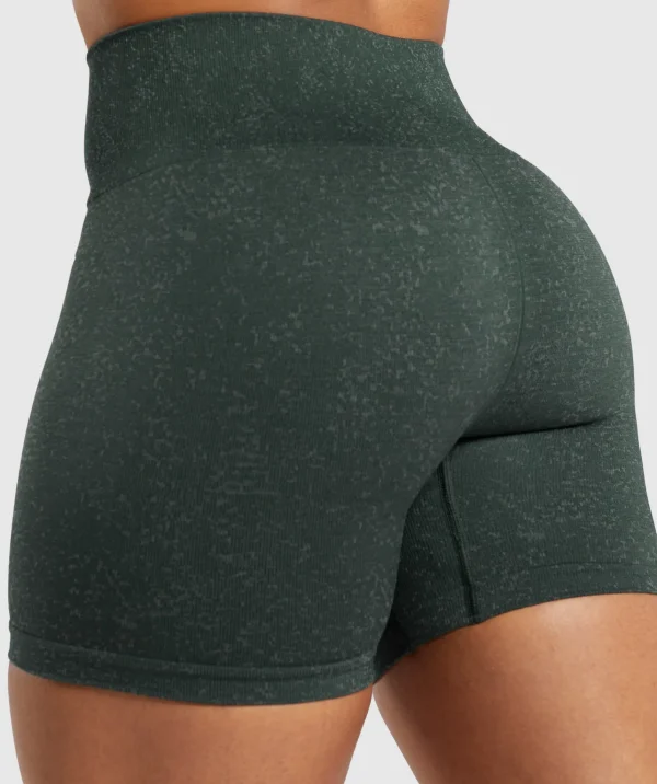 Hot Gymshark Adapt Fleck Seamless Shorts VictoryGreen/UnitGreen