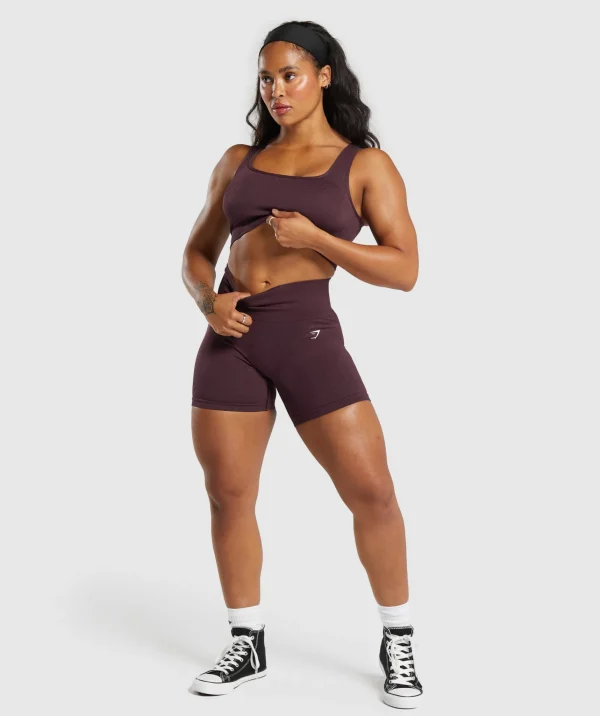 Outlet Gymshark Adapt Fleck Sports Bra DepthPurple/SteelPurple