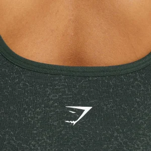 Outlet Gymshark Adapt Fleck Sports Bra VictoryGreen/UnitGreen