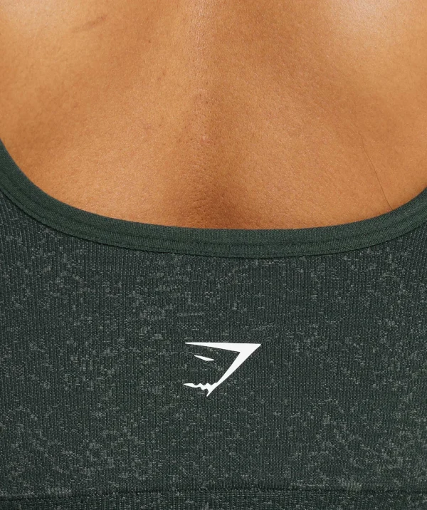 Outlet Gymshark Adapt Fleck Sports Bra VictoryGreen/UnitGreen