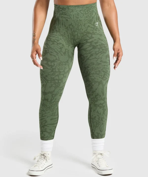 New Gymshark Adapt x Whitney Leggings ForceGreen/WinterOlive