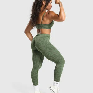 New Gymshark Adapt x Whitney Leggings ForceGreen/WinterOlive