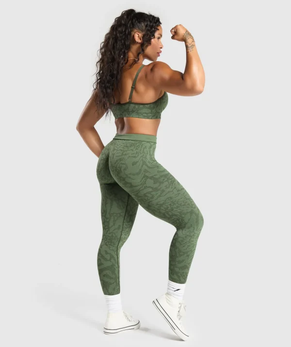 New Gymshark Adapt x Whitney Leggings ForceGreen/WinterOlive