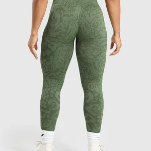 New Gymshark Adapt x Whitney Leggings ForceGreen/WinterOlive