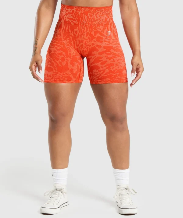 Sale Gymshark Adapt x Whitney Shorts FlareOrange/SorbetOrange