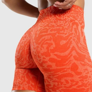 Sale Gymshark Adapt x Whitney Shorts FlareOrange/SorbetOrange