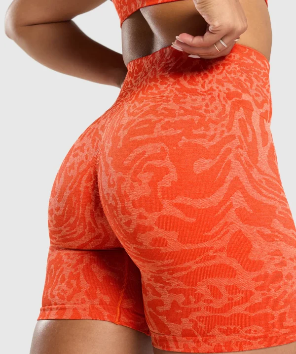 Sale Gymshark Adapt x Whitney Shorts FlareOrange/SorbetOrange