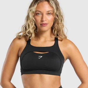 Best Gymshark Alpha High Support Sports Bra Black