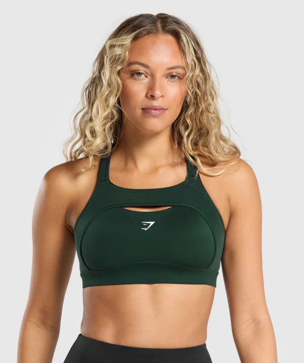 Best Gymshark Alpha High Support Sports Bra VictoryGreen