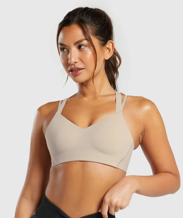 Outlet Gymshark Apex Limit Sports Bra StonePink