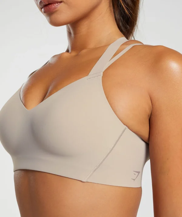 Outlet Gymshark Apex Limit Sports Bra StonePink