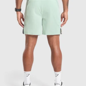 Best Gymshark Apex 7" Hybrid Shorts CoolTurquoise