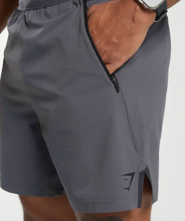 New Gymshark Apex 7" Hybrid Shorts DarkGrey