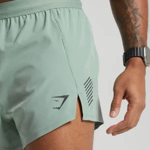 Fashion Gymshark Apex Run 5" Shorts DollarGreen