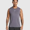 Best Gymshark Apex Seamless Tank DarkGrey/LightGrey