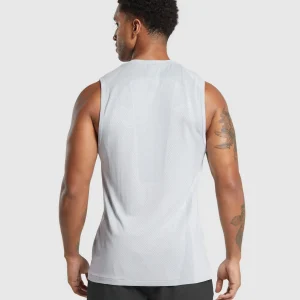 Discount Gymshark Apex Seamless Tank LightGrey/MediumGrey