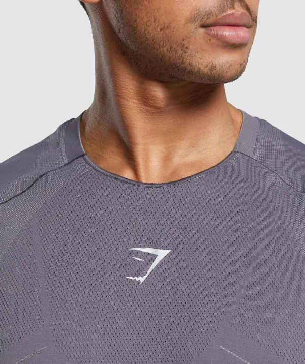 Best Gymshark Apex Seamless Tank DarkGrey/LightGrey