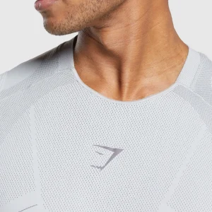 Discount Gymshark Apex Seamless Tank LightGrey/MediumGrey