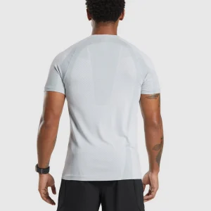 Clearance Gymshark Apex Seamless T-Shirt LightGrey/MediumGrey