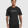 New Gymshark Apollo Oversized T-Shirt Black