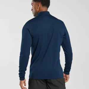 Sale Gymshark Arrival 1/4 Zip Pullover Navy