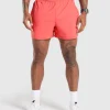 Discount Gymshark Arrival 5" Shorts TropicalPink