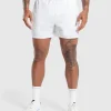 Discount Gymshark Arrival 5" Shorts White