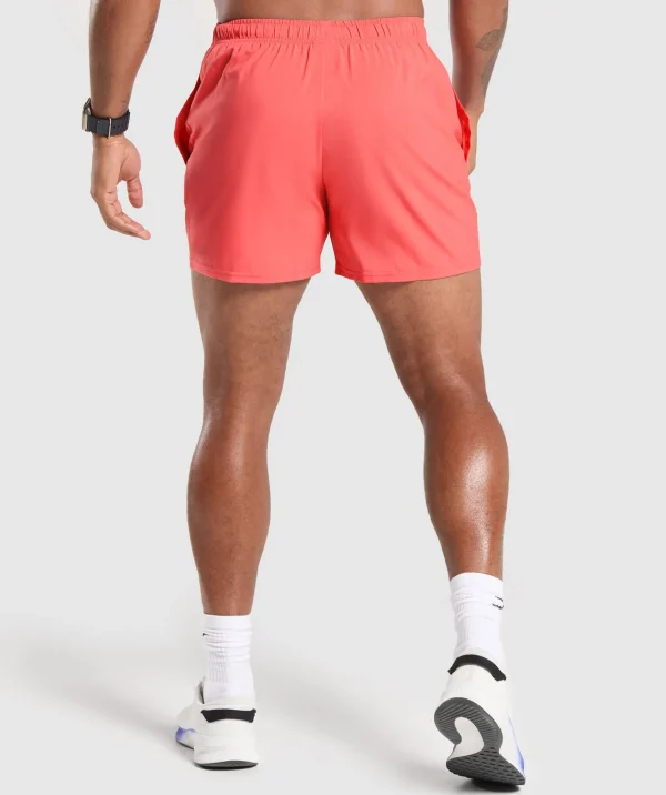 Discount Gymshark Arrival 5" Shorts TropicalPink