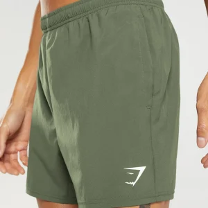 New Gymshark Arrival 5" Shorts CoreOlive